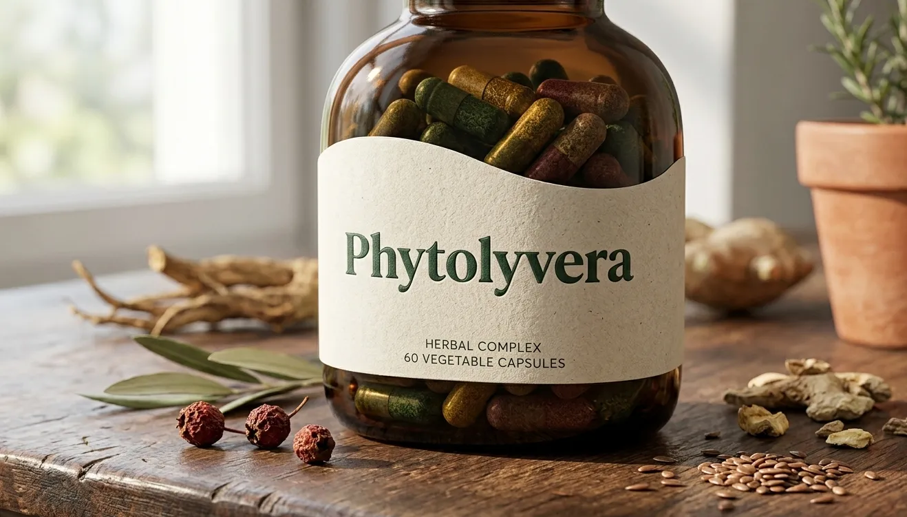 Phytolyvera plant complex bottle